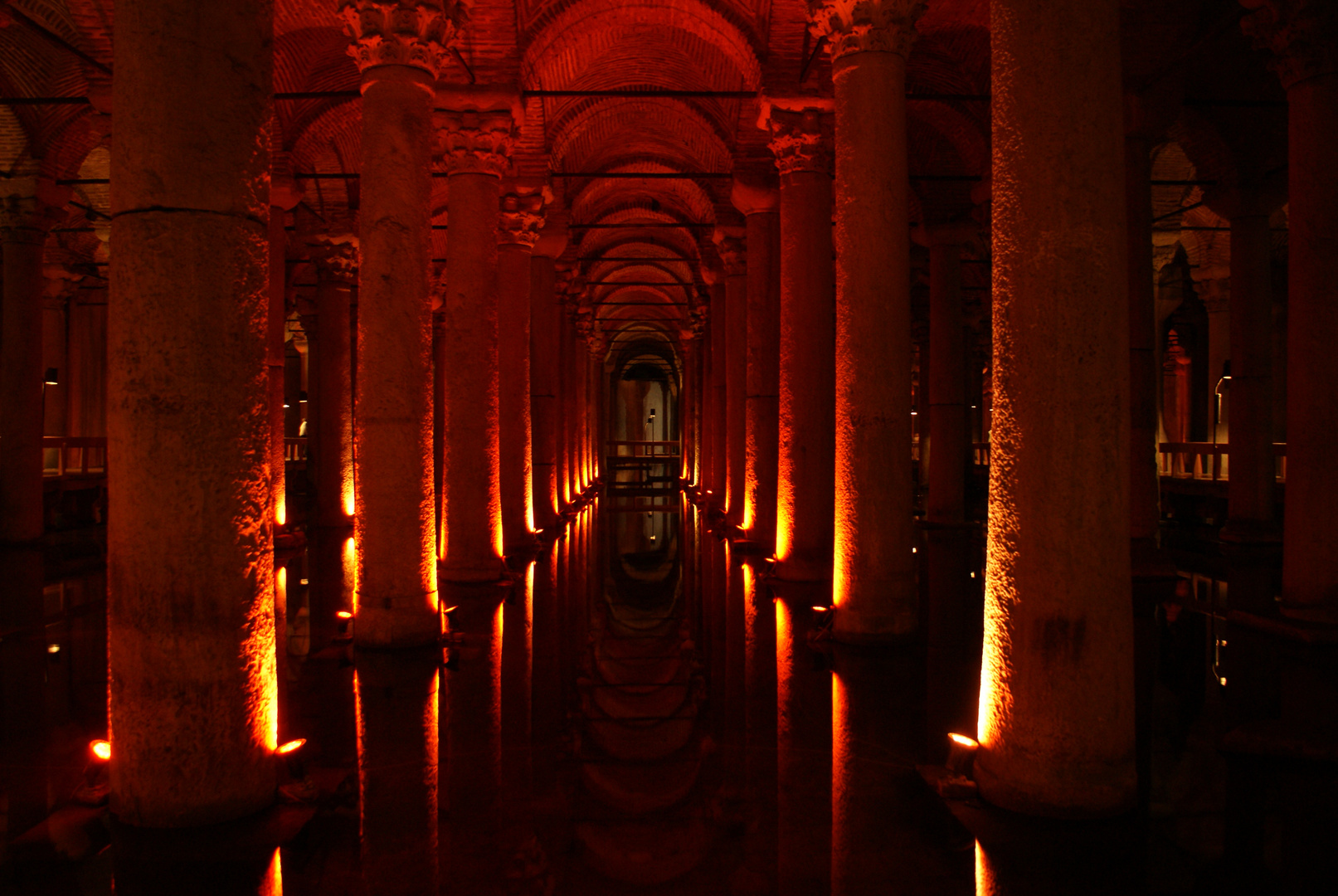 Römische Zisterne in Istambul