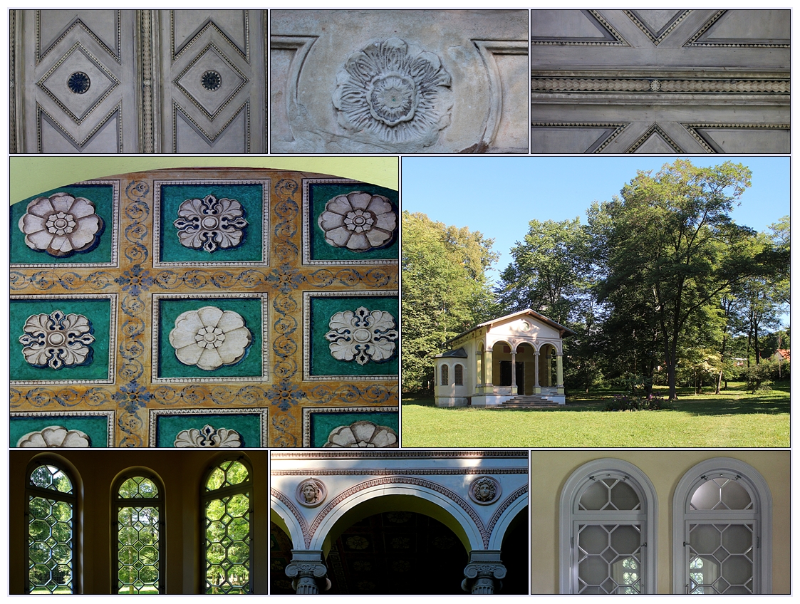 Römischer Pavillon im Goethepark Drackendorf