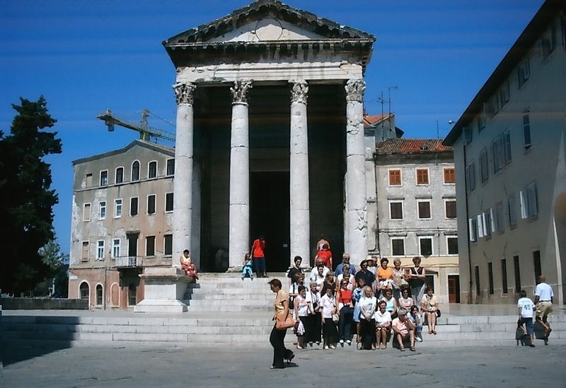 Römischer Tempel in Pula