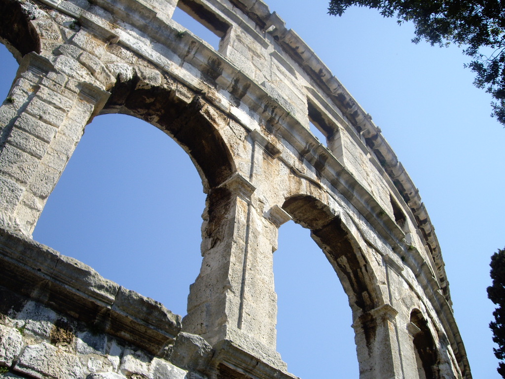 Römisches Amphitheater in Pula (Kroatien)