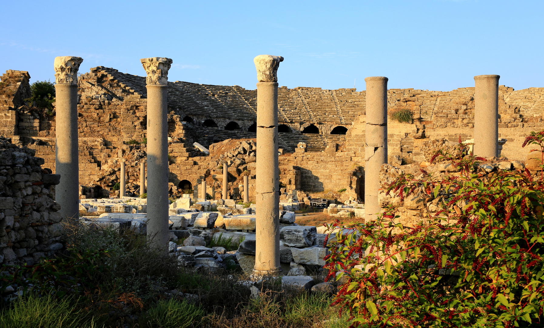 Römisches Amphitheater in Side