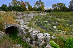 Römisches Amphitheater in Syrakus
