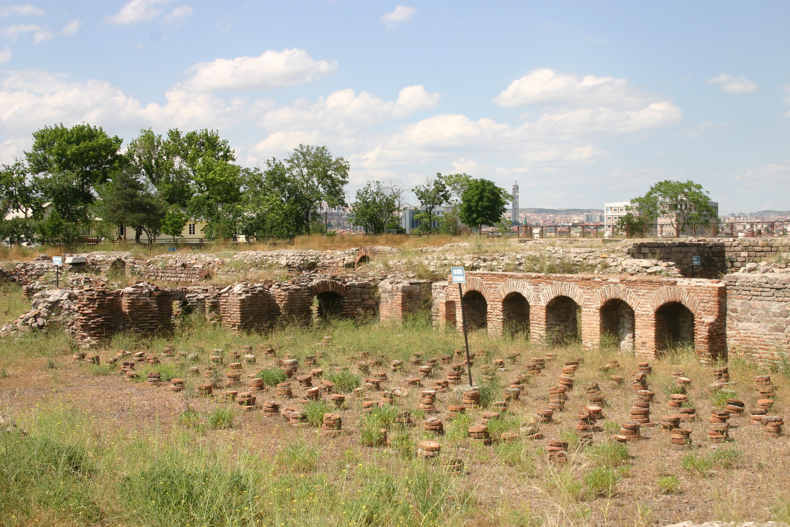 Römisches Bad in Ankara Zentralanatolien