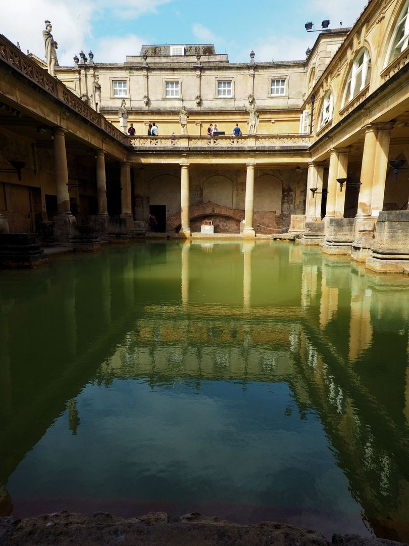 Römisches Bad in der Stadt Bath