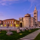 Römisches Forum mit Kathedrale 2, Zadar, Dalmatien, Kroatien