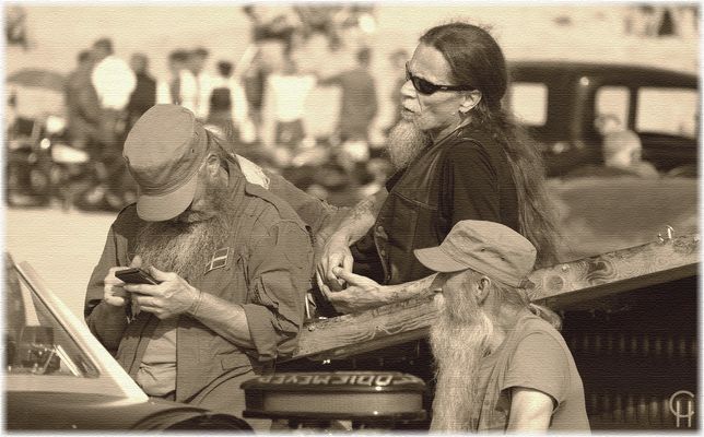 Römö Motor Festival - Drei Originale