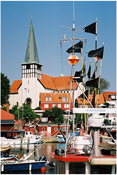 Roenne (Bornholm, DK), Soendre Badhavn ...