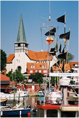 Roenne (Bornholm, DK), Soendre Badhavn ...