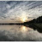 Roermond an der Maas im Juli