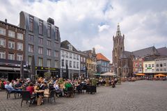 Roermond - Markt - Sint Christoffelkathedraal