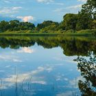 Rößler Weiher als Spiegel