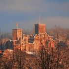 Rötteln Burgruine bei Sonnenaufgang