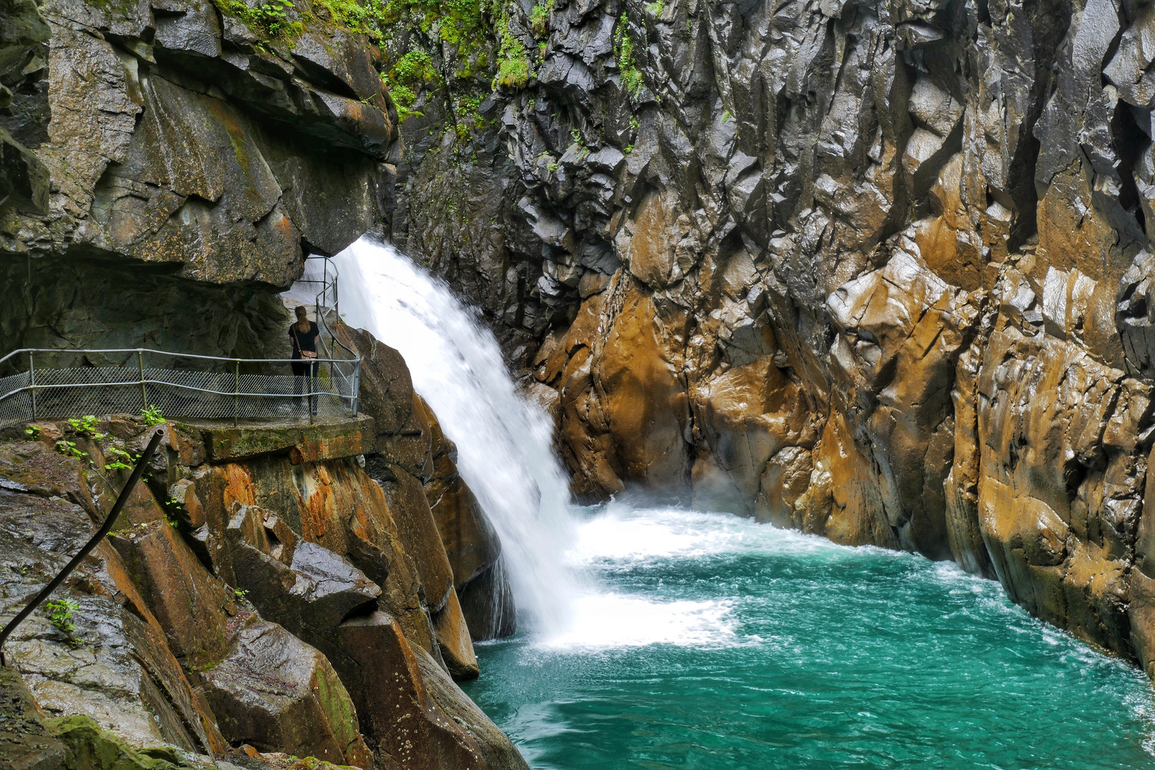 Rofflaschlucht...Hinterhein in der Schweiz (2016)