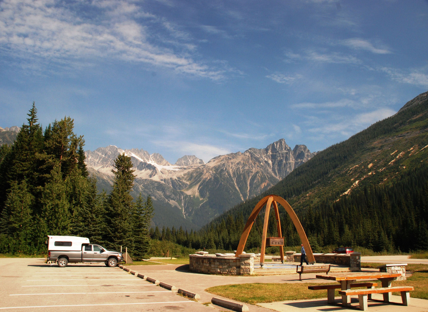 Rogers Pass Highway Nr. 1 (British Columbia, Canada) 2009