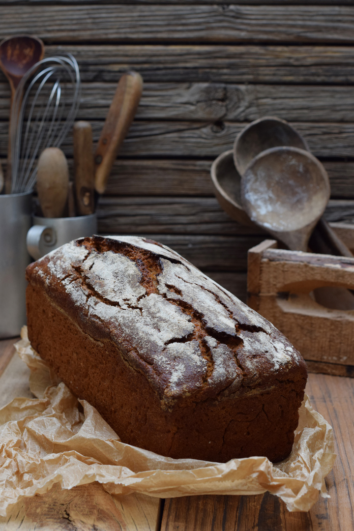 Roggen-Sauerteigbrot Foto &amp; Bild | stillleben, food-fotografie, gebäck ...