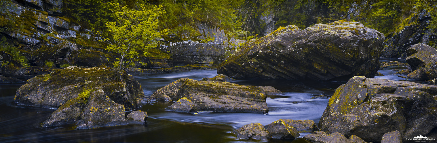 Rogie Falls Panorama