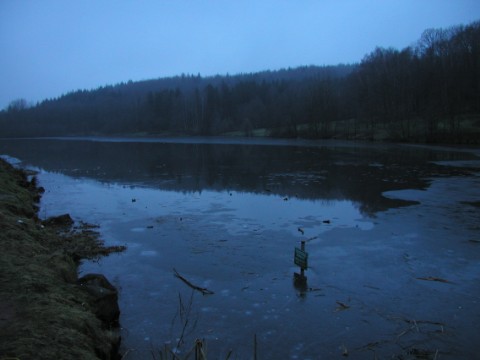 Rohrbacher Weiher im Januar