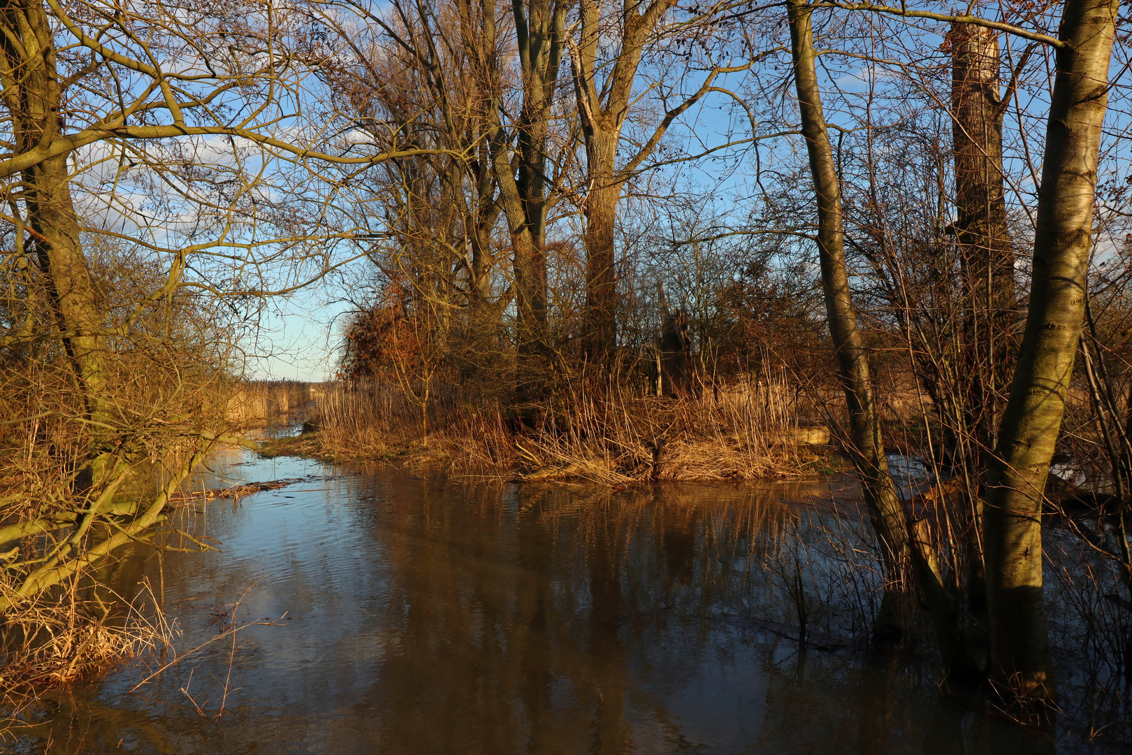 Rohrbruch nach dem Regen