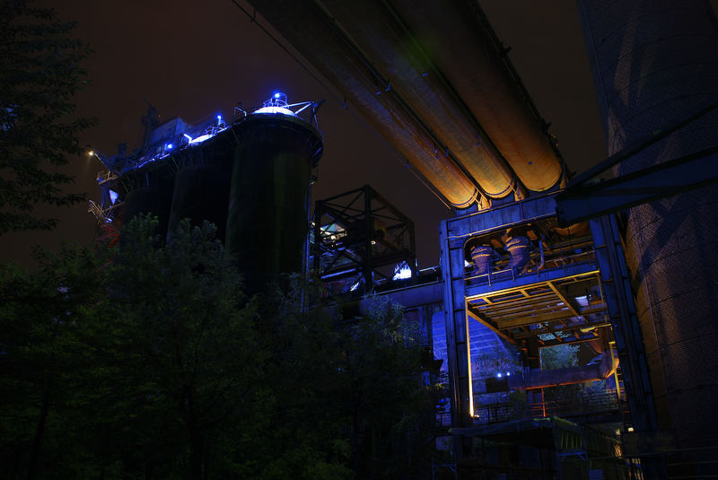 Rohre im Landschaftspark Duisburg Nord