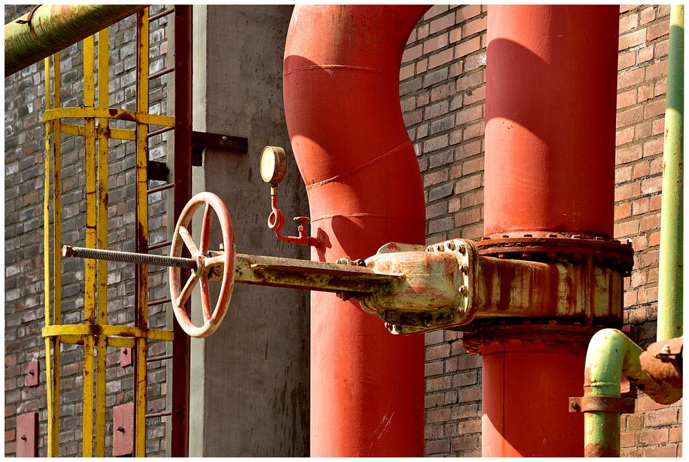 Rohre - Zeche Zollverein