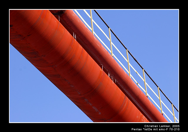 Rohrleitung auf Zollverein