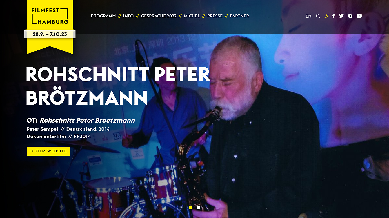 Rohschnitt Peter Brötzmann