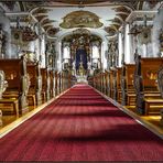 Rokoko Pfarrkirche St. Pankratius Wiggensbach / Oberallgäu (1)