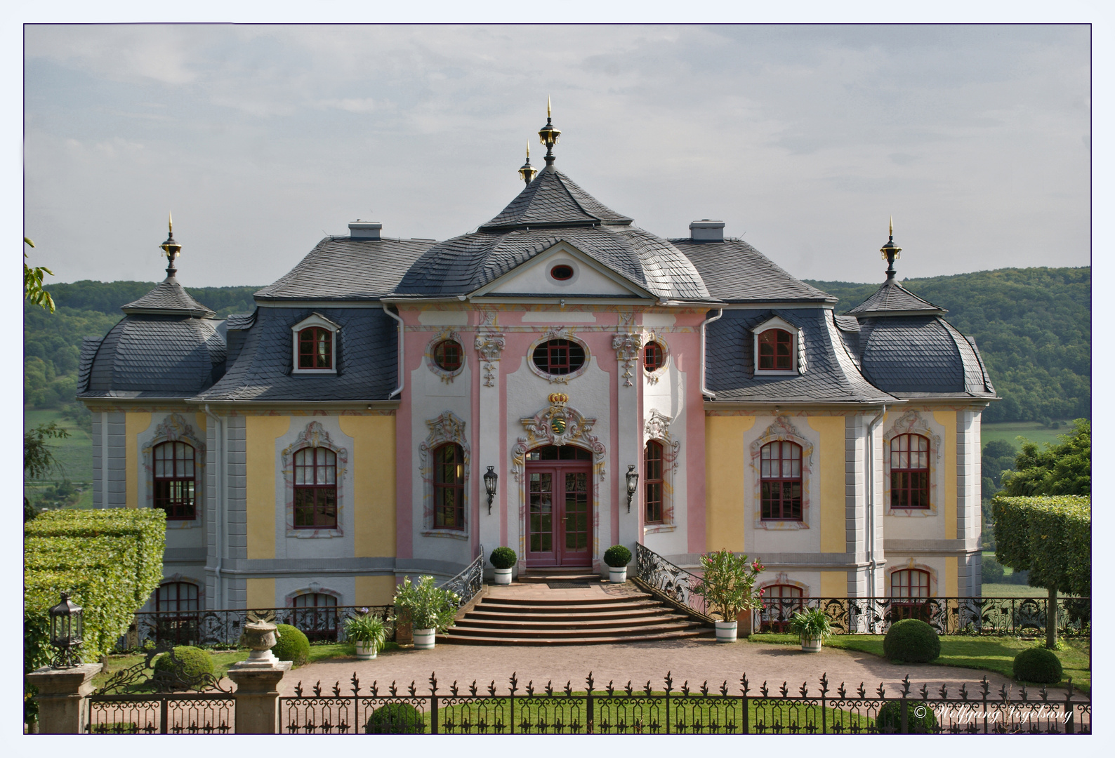 Rokoko-Schloss der drei Dornburger Schlösser