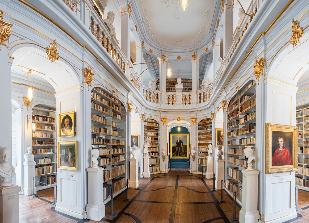 Rokokosaal Anna Amalia Bibliothek Foto & Bild deutschland, europe