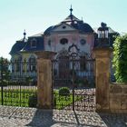 Rokokoschlösschen der Dornburger Schlösser im Saaletal bei Jena