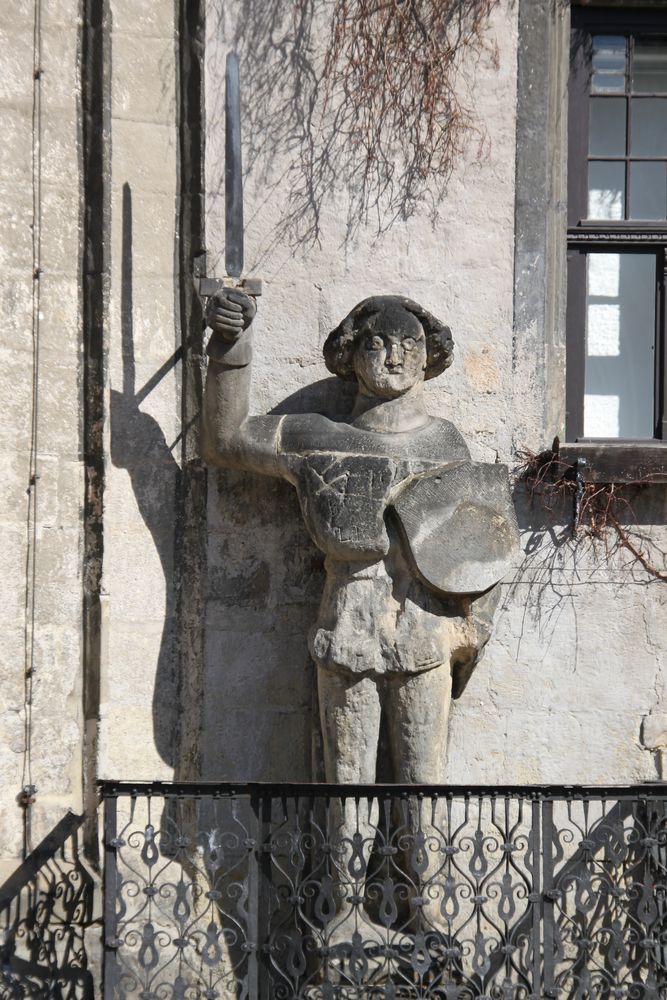 Roland am Rathaus Quedlinburg von bschuerj 