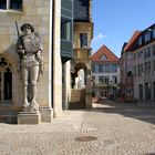 Roland am Rathaus zu Halberstadt