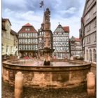 Rolandsbrunnen am Fritzlarer Marktplatz