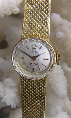 ROLEX Orchid in 750er Gold