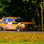 Rolf Rauch in seinem Fiat 128 Coupè beim Bergrennen in Mickhausen