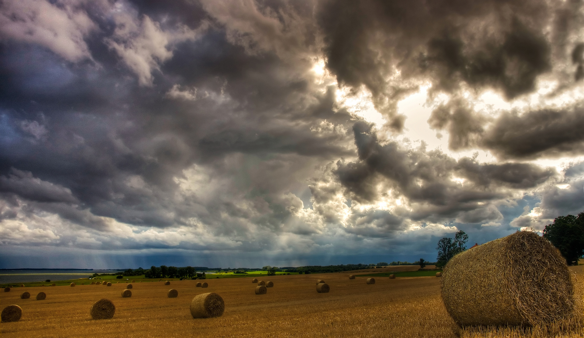 Rolle mit Lichtblick