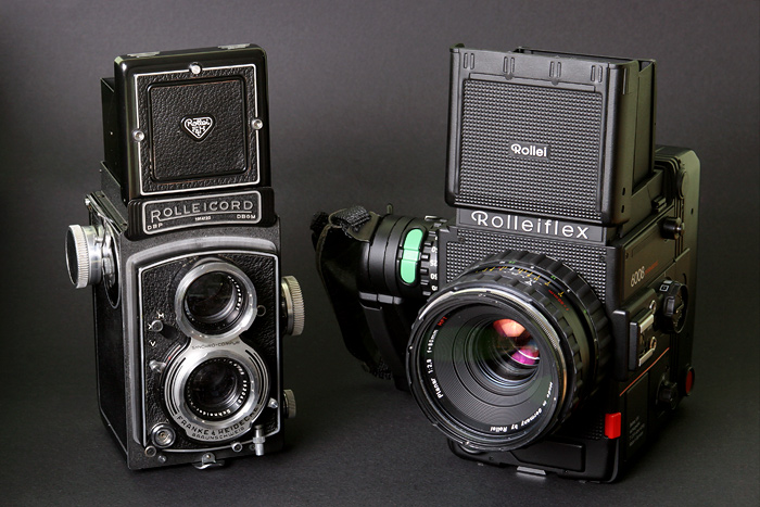 Rolleicord vs. Rolleiflex