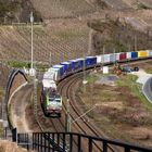 Rollende Landstraße am Rhein