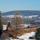 Rollende Pipeline in herrlicher Wintersonne