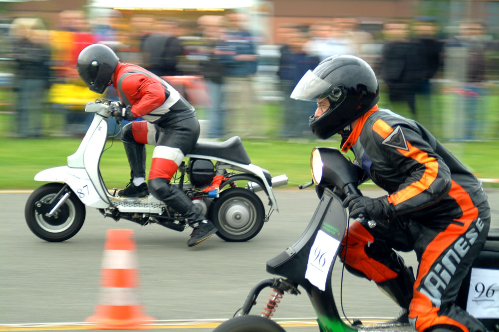 Roller-Beschleunigungsrennen