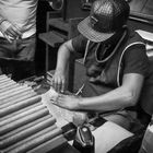 Rolling cigars