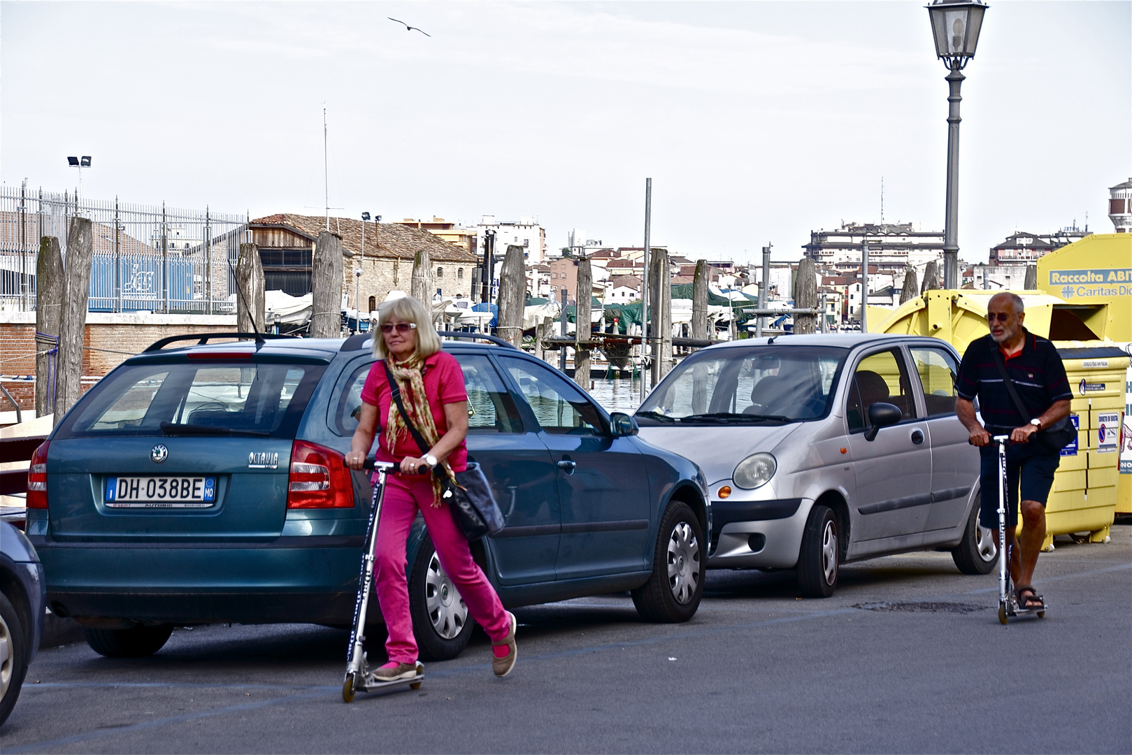 rolling tourists