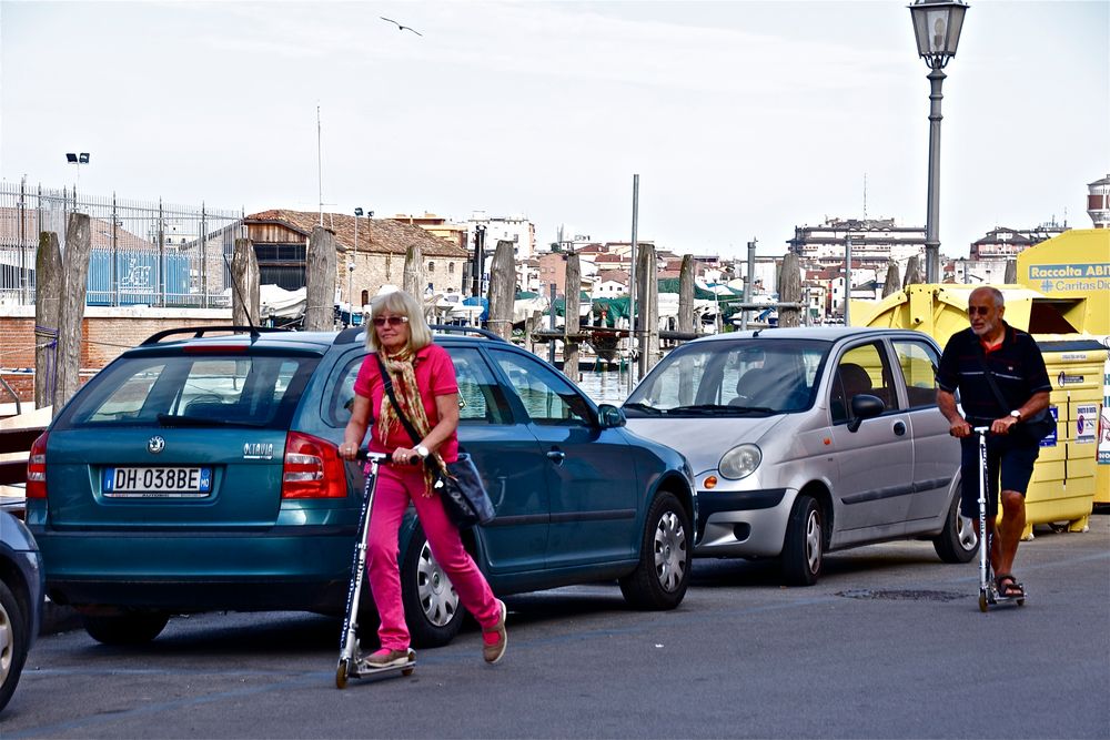 rolling tourists