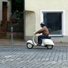 Rolling Vespa