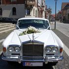 Rolls Royce als Hochzeitskutsche