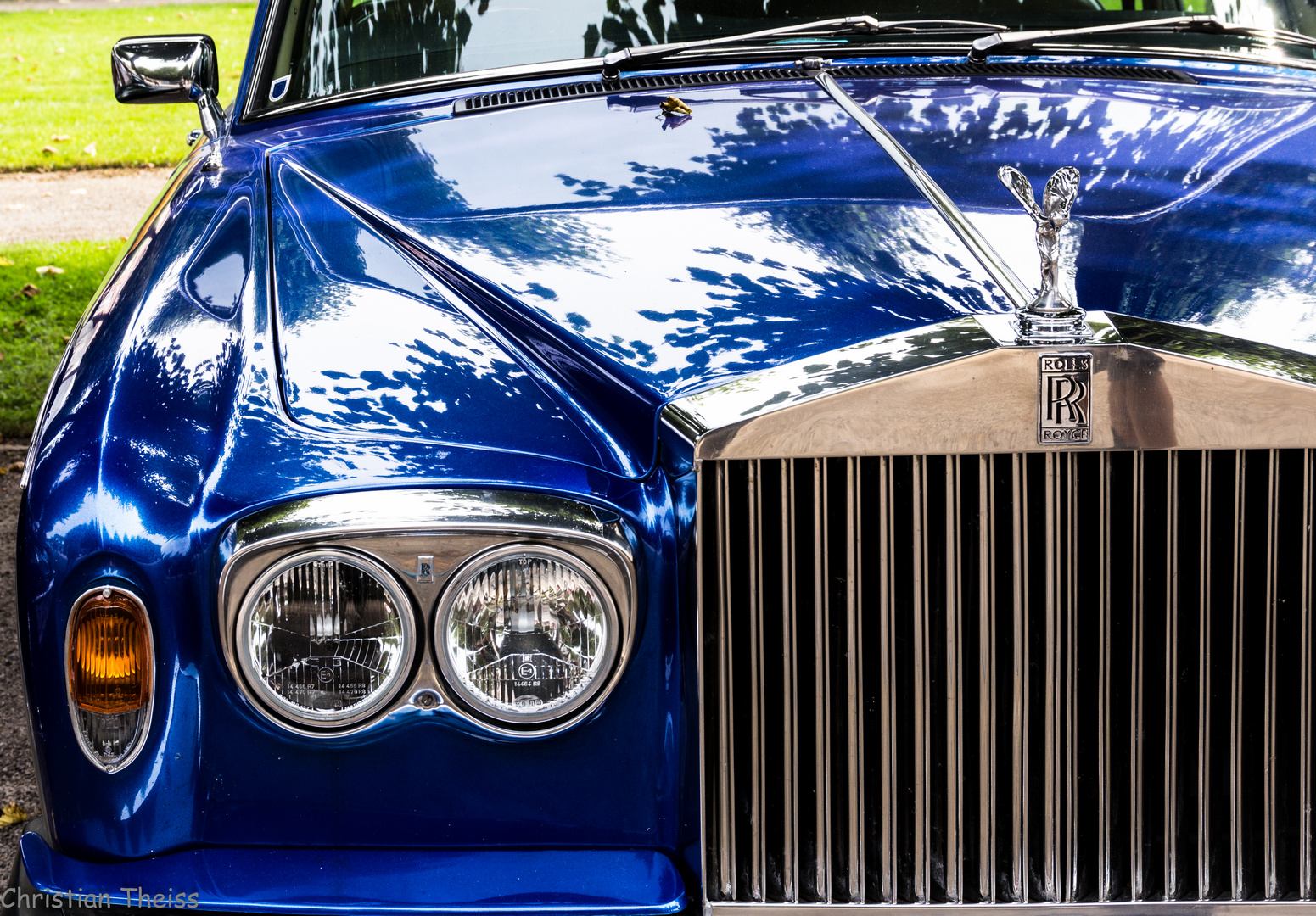 Rolls Royce blau