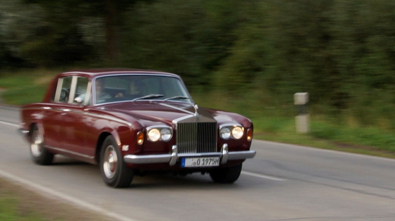 Rolls Royce, ein Klassiker flottt unterwegs