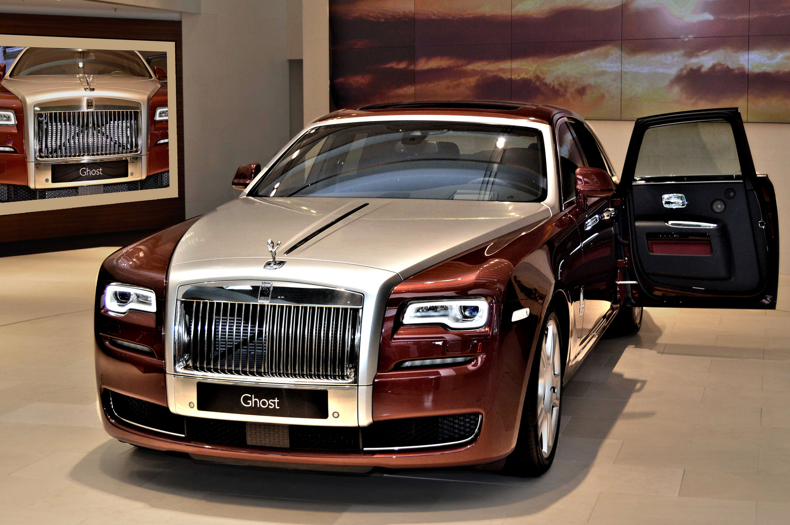 Rolls-Royce Ghost in der BMW-Welt in München