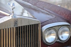 Rolls Royce im Regen