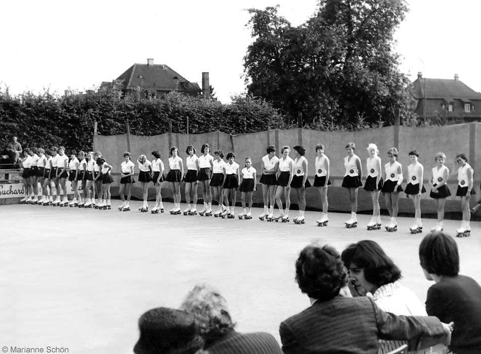 Rollschuh - Wettkampf 1959